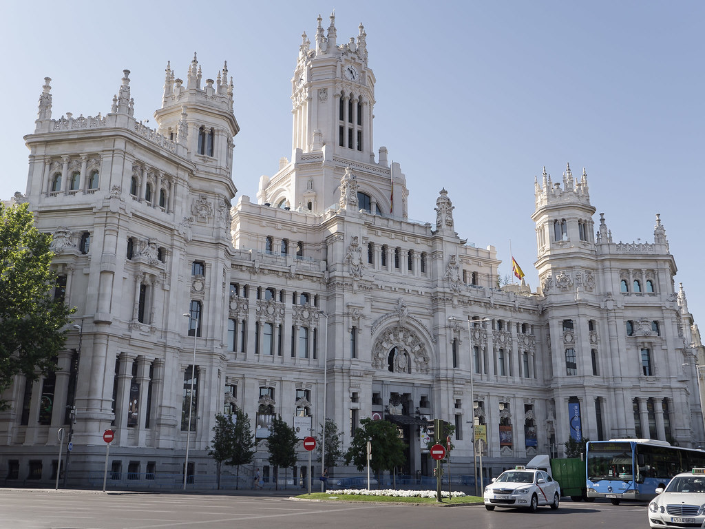 Palacio de Cibeles en Madrid